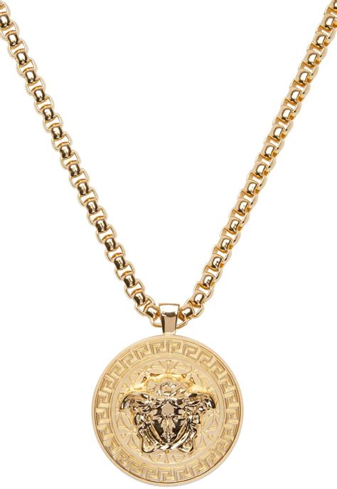 versace gold chain men